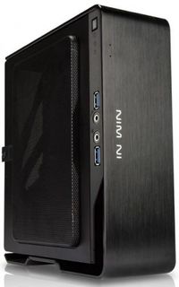 Корпус mini-ITX In Win BQS696BL Chopin черный БП 150W, 80+ bronze USB 3.0*2, HD Audio