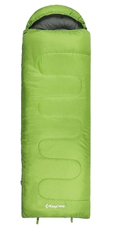 8014 OASIS 200 +6С спальный мешок (зелёный, King Camp