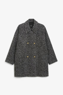 Двубортное пальто Monki