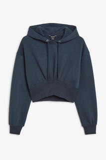 Укороченная худи с капюшоном Monki