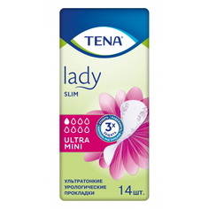 Прокладки урологические Tena Lady Slim Ultra Mini 14 шт