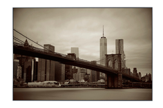 Картина в раме Brooklyn Bridge Hoff
