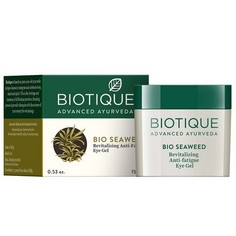 Biotique, Гель для кожи вокруг глаз Bio Seaweed, 15 г