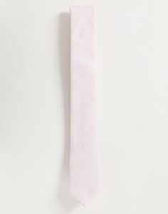 Однотонный галстук French Connection-Розовый цвет