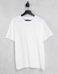 Белая свободная футболка Weekday-Белый
