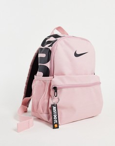 Розовый рюкзак с надписью "Just do it" Nike-Розовый цвет