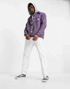 Фиолетовая рубашка в утилитарном стиле Carhartt WIP Charter-Фиолетовый цвет