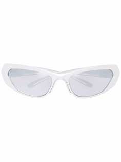 Balenciaga солнцезащитные очки в овальной оправе