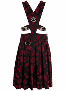 Chopova Lowena платье с цветочным принтом