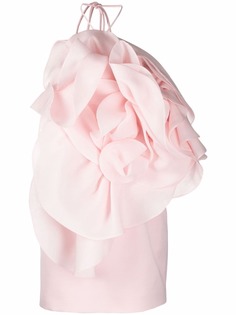 Magda Butrym платье мини с объемной аппликацией