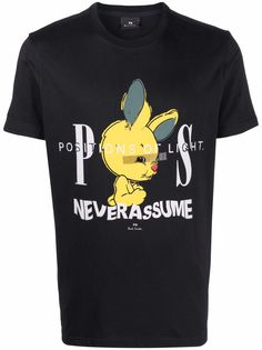 PAUL SMITH футболка с принтом Never Assume