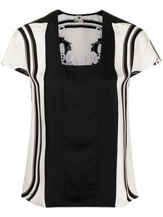 Hermès шелковая блузка Brides de Gala с принтом Hermes