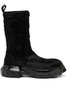 Rick Owens ботинки Bozo Tractor на рифленой подошве