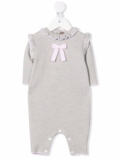 Little Bear шерстяной ромпер с бантом