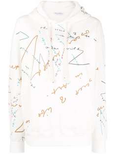 JW Anderson худи с принтом Oscar Wilde