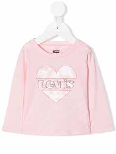 Levis Kids футболка с длинными рукавами и логотипом