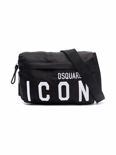 Dsquared2 Kids поясная сумка с вышитым логотипом