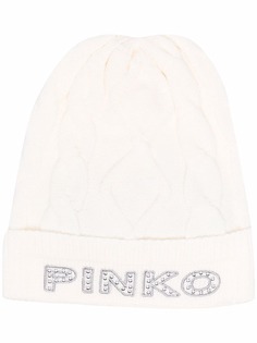 PINKO шапка бини фактурной вязки