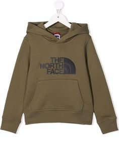 The North Face Kids худи с вышитым логотипом