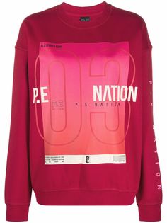 P.E Nation толстовка Courtside с логотипом