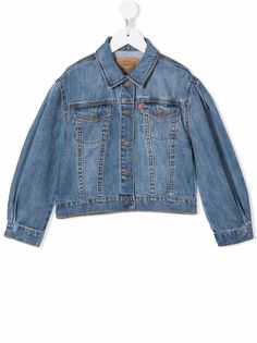 Levis Kids джинсовая куртка на пуговицах