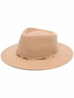 Van Palma шляпа-федора с цепочкой