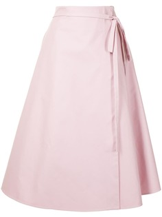 MSGM пышная юбка с завязками