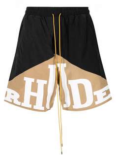 Rhude шорты с логотипом
