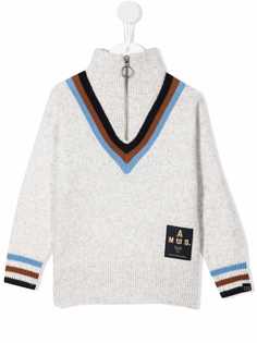 Scotch & Soda джемпер с воротником на молнии