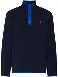 Polo Ralph Lauren свитер с высоким воротником на кнопках