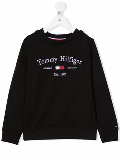 Tommy Hilfiger Junior толстовка из органического хлопка с логотипом