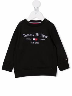 Tommy Hilfiger Junior толстовка из органического хлопка с логотипом