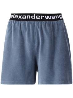 Alexander Wang вельветовые шорты с логотипом Alexanderwang.T