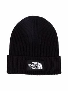The North Face Kids шапка бини в рубчик с нашивкой-логотипом