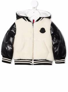 Moncler Enfant бомбер с капюшоном