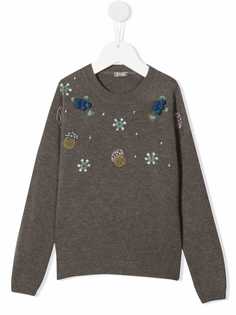 Il Gufo джемпер с вышивкой