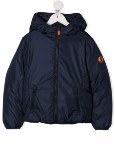 Save The Duck Kids пуховик с капюшоном