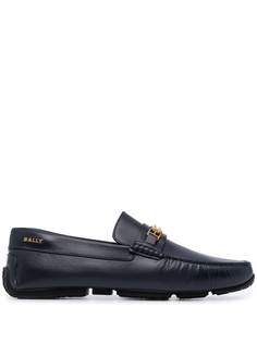 Bally лоферы с логотипом