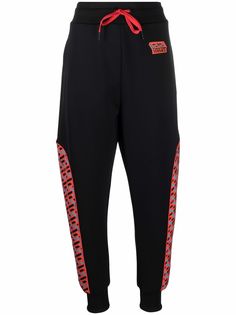 Versace спортивные брюки с принтом La Greca