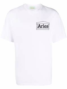 Aries футболка Temple с логотипом