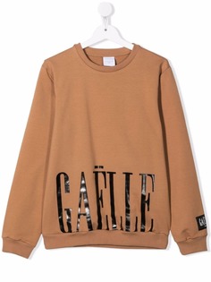 Gaelle Paris Kids толстовка с логотипом