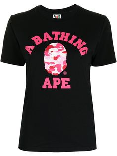 A BATHING APE® футболка с логотипом Bape