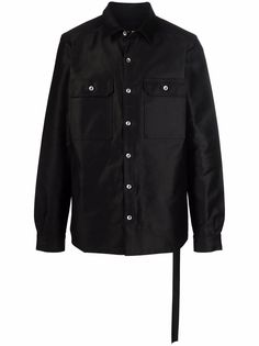 Rick Owens DRKSHDW куртка-рубашка на пуговицах