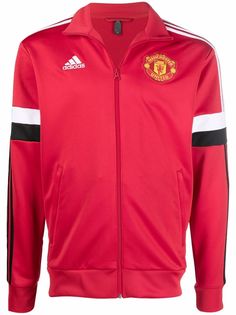 adidas спортивный топ Manchester United с полосками