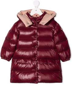 Moncler Enfant длинный пуховик