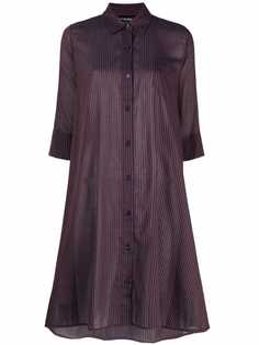Emporio Armani пляжное платье в полоску
