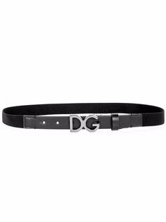 Dolce & Gabbana Kids ремень с пряжкой-логотипом