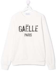 Gaelle Paris Kids толстовка с логотипом