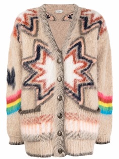ETRO кардиган вязки интарсия