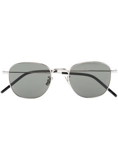 Saint Laurent Eyewear солнцезащитные очки SL299 в круглой оправе
